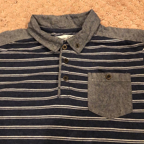 Boys Striped Collared Shirt - Picture 3 of 6